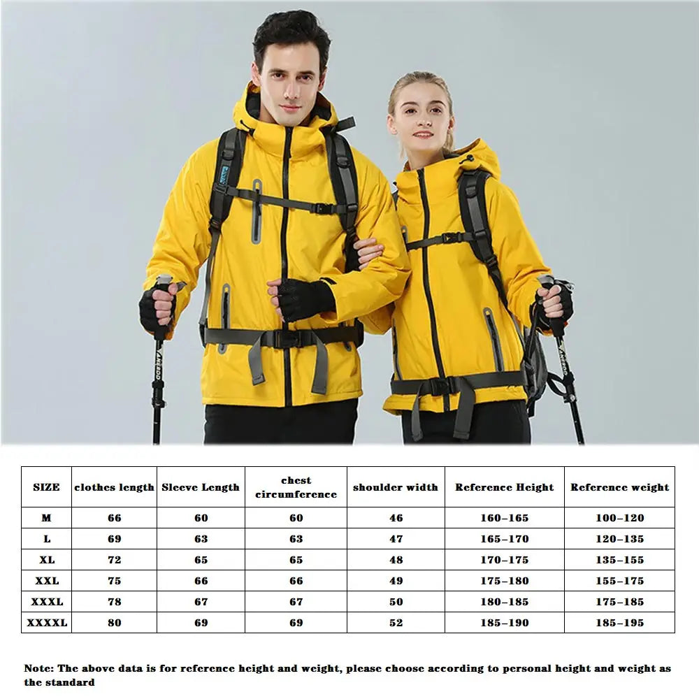 Waterproof Unisex Mountain Jacket