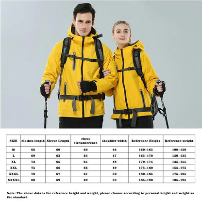 Waterproof Unisex Mountain Jacket