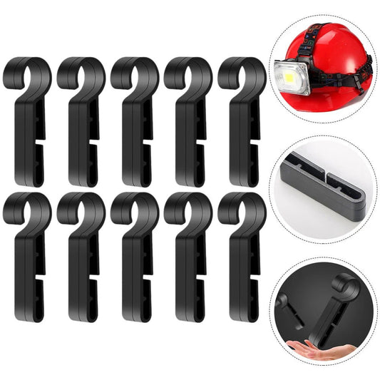 Hard Hat Head Light Strap Clips - DeltaProtective
