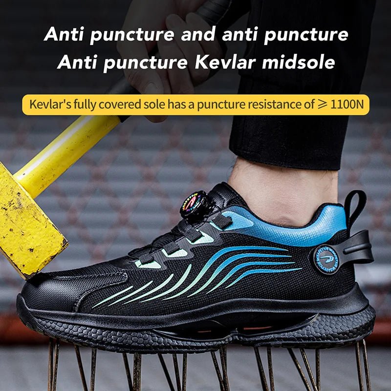 Men's Safety Shoe with Rotating Boa Fastening - DeltaProtective