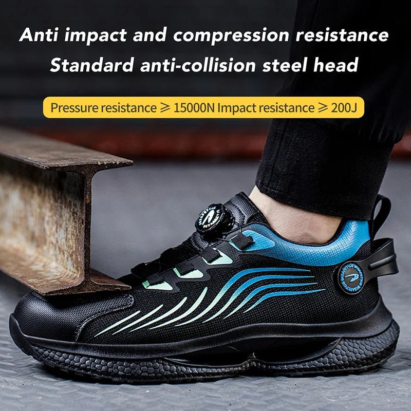 Men's Safety Shoe with Rotating Boa Fastening - DeltaProtective