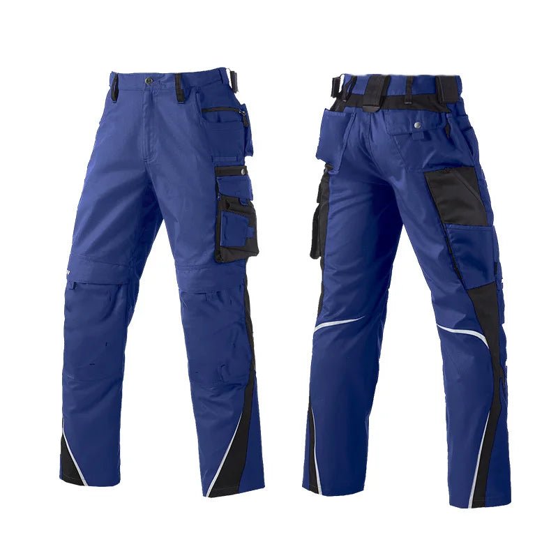 Mens StretchFit Hi-Viz Cargo Work Trousers - DeltaProtective