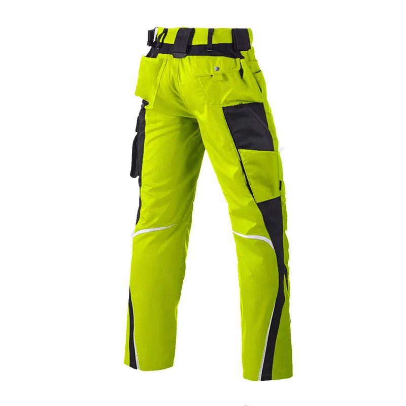 Mens StretchFit Hi-Viz Cargo Work Trousers - DeltaProtective