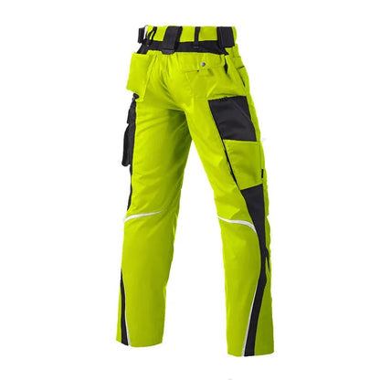 Mens StretchFit Hi-Viz Cargo Work Trousers - DeltaProtective
